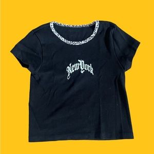 john galt/brandy melville new york cheetah ashlyn top